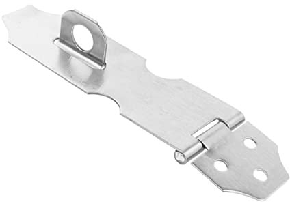 DIYEAH 20pièces Porte Hook Lot De Moraillons Robustes Acier Inoxydable Avec Moraillon Pour Cadenas Pour Fermeture De Porte Sécurisée