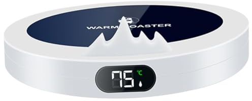 Amosfun Heating Coasters for Cup Warmer Warming Coaster USB Cup Warmers Office Mug Heater Reusable for