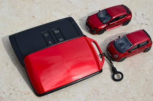 Funda de llave para tarjeta Alpine A290 compatible con Apine A290/Renault/Dacia, fabricada en Francia, pintura de coche (Alpine Vision azul)