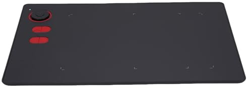 ZDETGU Tablette Graphique 10 X 6 Pouces avec Stylet Sensible à la Pression, Bloc de Dessin Numérique pour Artistes, Prise de Notes et Travail à Distance, Compatible avec MacOS SAI