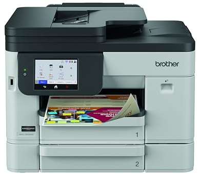 Brother MFC-J5110DW 4-in-1 Business-Ink Multifunktionsgerät | USB, WLAN und LAN-Konnektivität. Automatisch beidseitig Drucken, Scannen, Kopieren und Faxen