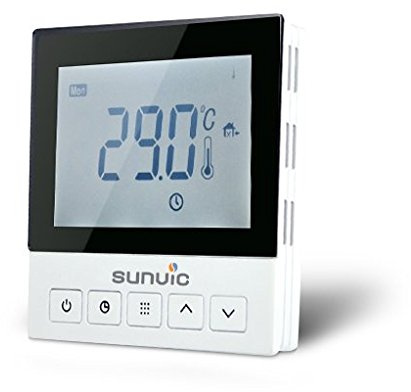 Sunvic WiFi S101 Smart Programmable Thermostat 230 V, White