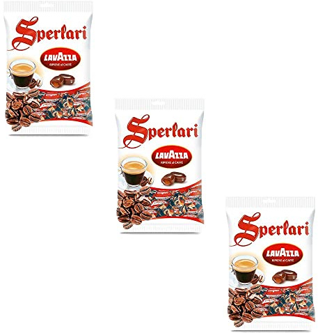 3x Sperlari Lavazza mit Kaffee gefüllt Geschmack italien 175g Beutel