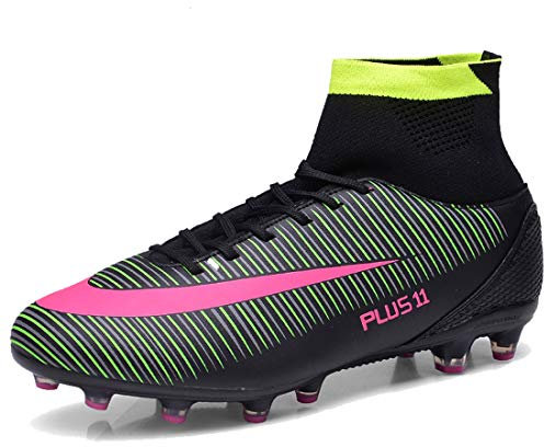 Botas de Fútbol para Hombre Spike Aire Libre Profesionales AtletismoTraining Deporte Zapatillas de Fútbol Hombre Zapatos de Fútbol.