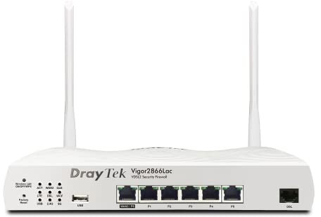 DrayTek Vigor2866Lac - Router 4G LTE & G.Fast per piccole e medie imprese