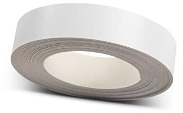 ben+camilla.com Kantenumleimer Weiß 20 mm x 10 m zum Aufbügeln für Möbelbauplatten und Regalbretter