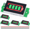 DAOKAI 5 Pcs 1/2/3/4/5/6/7/8S Modulo Indicatore di Capacità Della Batteria Al Litio 3.7V Verde Capacità Della Batteria Display A LED per Fai Da Te con Filo 26AWG