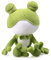 TROYSINC Frosch Stofftier Plüschtier, Plüschkissen Tier Kissen süße Weiche Kuscheltier Frosch Plüsch Spielzeug Geschenk für Kinder (38cm)