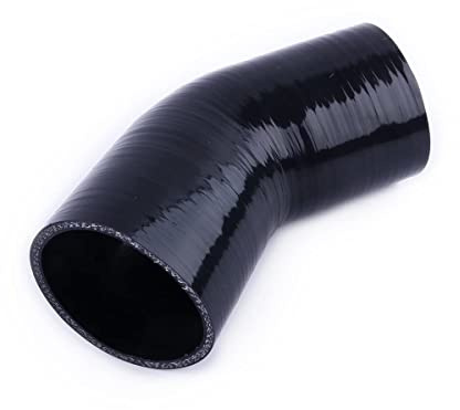 LUXERAD, 45 gradi ID 2 (51 mm) gomito tubo flessibile accoppiatore in silicone, 4-Ply rinforzato Turbo Intercooler aspirazione tubazioni industriali tubi idraulici