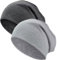 Kavya Dünne Mütze Herren Damen, Leichte Sommermützen Damen Herren 2 Pcs Weich Beanie Skull Cap Chemo Kopfbedeckung Damen Unisex Frühling Sommer und Herbst Winter