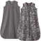 Mosebears Schlafsack Baby Sommer Schlafsack 0.5 Tog Babyschlafsack 100% Baumwolle atmungsaktiv Babyschlafsack (2pack Dunkelgrau, M(6-12 Months))