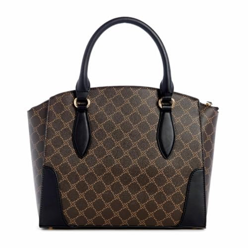 Nine West Innes Satchel, Braun/Schwarz, Medium