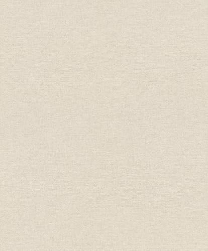 Rasch SCHÖNER WOHNEN-Kollektion Vliestapete LINEN 600353 in Beige - 10,05 m x 0,53 m