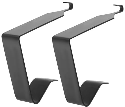 ULTECHNOVO De Porte En Métal De Place - 2 De Porte Muraux Pour Manteaux Porte-serviettes Sans Perçage