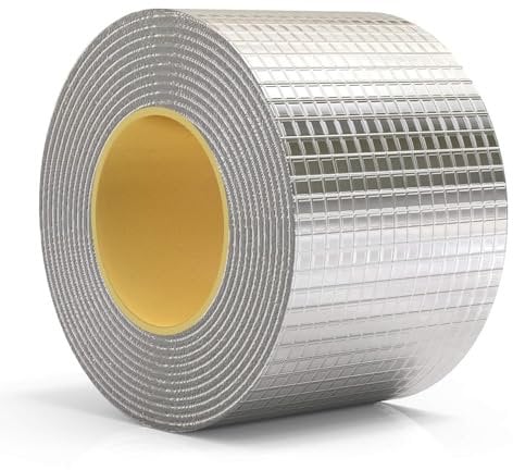 KADIO Bitumenband Selbstklebend Dichtband Selbstklebend Wasserdicht Reparaturband 50 mm X 5 Meter zur Terrassendach Garten Pool Haus wetterfestes Reparaturband. (50 mm x 5 Meter)