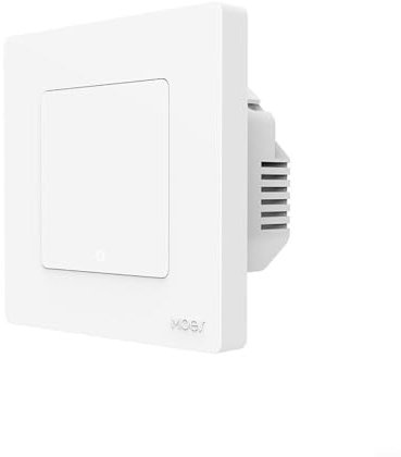 EpheyFIF Smart Switches, kompatibel mit Moes For Tuya For ZigBee Smart Light Switch-Wall Switch Star Ring Series (1 Gang White)