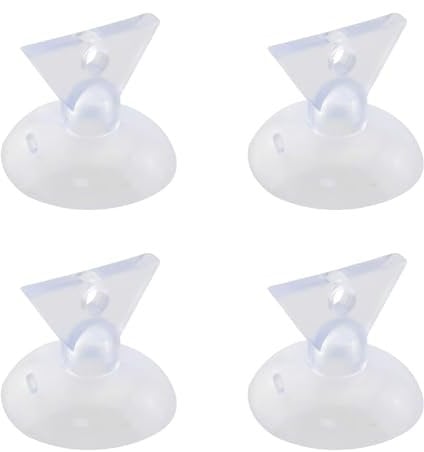 TopHomer Transparent 35mm, 4Stück GU10 Removal Tool mit Saugnäpfen, Glühbirne Ersatz und Changer Kit, starke Sauger Sicherheit Sauger für Mini Track Lights, hohe Decken