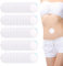 50 Stück Rizinusöl Packungen Castor Oil Patches,Rizinusöl Pflaster Bauchnabel Einweg Rizinusöl Packung Hohe Wasseraufnahme Selbstklebend Rizinusöl Pads Keine Reinigung Erforderlich(Kein Öl)