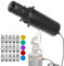 Handheld Optical Snoot,Photography Flashlight Spotlight for Photo, Content Creation,Tiktok Live,Vlog, with 15 Patterned Light Filters and 5 Color Filters
