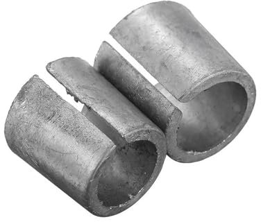 2PCS Car Battery Post Adaptors Sleeves, Battery Terminal Converters, Positive Negative, Repair Shim