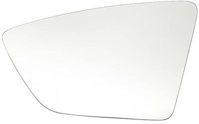 JUNYEW Cristal de Espejo Retrovisor Reemplazo para Seat Leon MK3(ST/FR/Cupra) 2013-2018,Izquierdo y Derecho Cristal de Espejo Retrovisor Calefactable con Placa de Respaldo,Left
