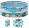 Fun Sparking Sea, piscina per bambini, 90/120/160 x 45 cm, pieghevole, in PVC, extra grande, pieghevole, per esterni, portatile