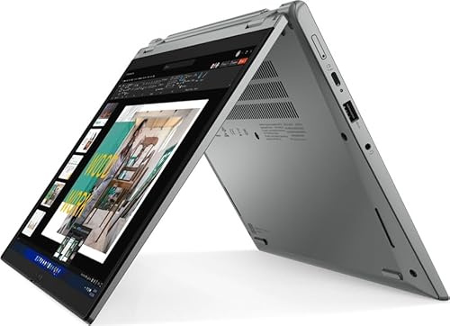 Lenovo ThinkPad L13 Yoga Ordinateur Portable, 13.3in FHD(1920x1080) Computer, Intel Core i5-10210u, 8 Go RAM, 512 Go SSD, Argent, US QWERTY Clavier, Win11 Pro (Rénové)