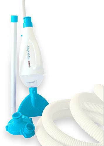 Kit pulizia piscine manuale con asta, tubo ed aspiratore