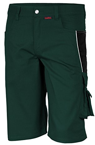 Qualitex Pro Shorts MG245 - Grün/Schwarz - Größe: 60