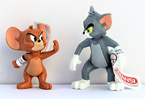 Spielset Tom & Jerry streitend - Größe ca. 5,5 - 7,0 cm