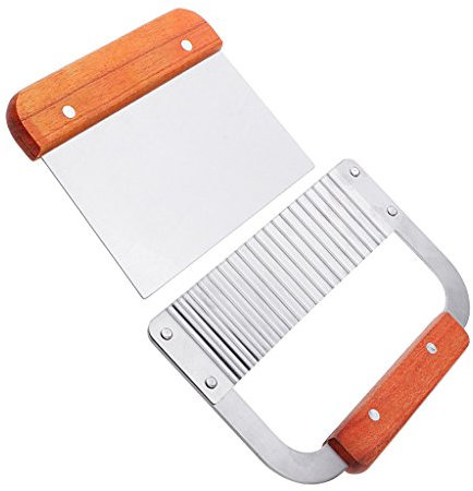 Baoblaze 2 Stück DIY Seifenschneider Handgemacht Seife Cutte aus Edelstahl