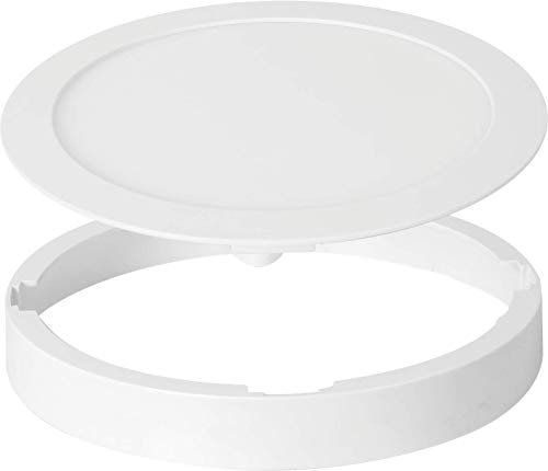 LED Panel 24W 4000K Neutralweiss 1920lm Weiß Aufbau / Einbauleuchten ersetzt 190W Licht 30cm High Lumen