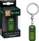 Funko Pocket Pop! Keychain: Rick & Morty: Pickle Rick Morty - Rick and Morty - Mini-Figurine en Vinyle à Collectionner Porte-clés Fantaisie - Cadeau de Noël - Idée de Cadeau - TV Fans