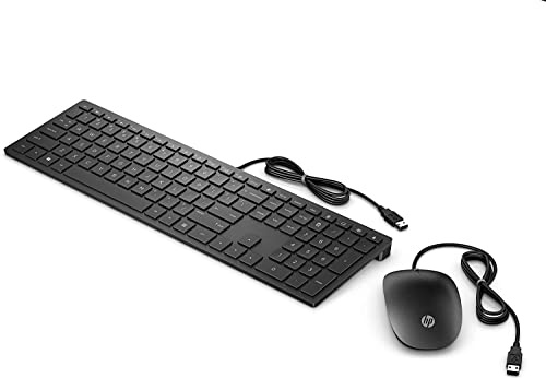 HP Pavilion Wired Desktop Set 400 Black US/INT