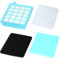Juego de 4 filtros para aspiradora Philips PowerPro Active/Compact, alternativa para kit de repuesto Philips FC8058/01, incluye 4 filtros