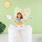 Cake Toppers,Gänseblümchen Tasse Kuchen Toppers Zahnstocher Flaggen 7 Stück Kuchen Cupcake Topper für Kinder Baby Party Geburtstag Party Kuchen Dekoration