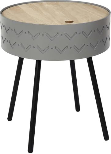 THE HOME DECO FACTORY Eugenie Beistelltisch mit integrierter Truhe