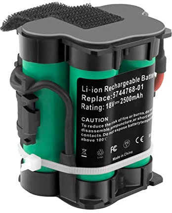 EICHXO 18V 2500mAh Lithium Batterie pour Gardena Tondeuse à Gazon Robotique R80Li R75Li R70Li R50Li R45Li R40Li R38Li Husqvarna Automower 105 305 308 308X Flymo Robotic Lawnmower 1200R