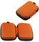 caseroxx Schutz Tasche für Beurer BR 10/60 / 90 Insektenstichheiler, Hard-Cover Reise-Etui zum Transport und zur Aufbewahrung orange