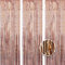 OWill 3pcs 3ft X 8.3ft Rose Gold Metallic Tinsel Curtains Aluminum Foil Flow Silk Curtain Background Streamer Birthday Party Wedding Holiday Backdrop Decoration