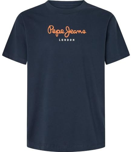 Pepe Jeans Herren Eggo N T-Shirt, Blue (Dulwich Blue), XL