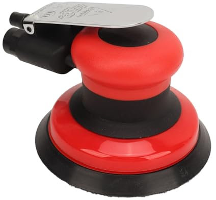 Levigatrice Orbitale Casuale 5 Pollici 13000 Giri/min, Levigatrice Pneumatica Palmare a Doppia Azione per Impieghi Gravosi per Carrozzeria, Efficiente e Veloce, Leggera