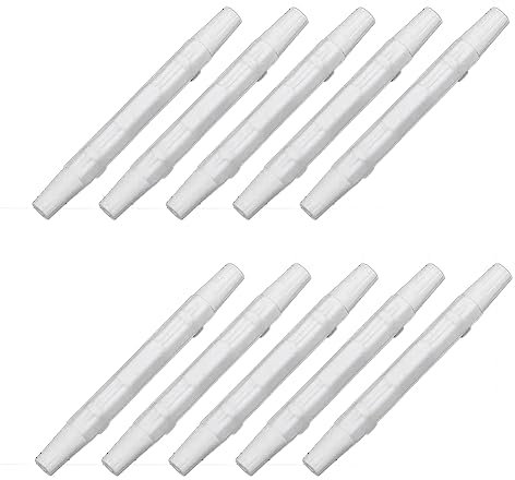 Gsrimgratoe 100 Pieces Fiber Optic Protection Box Cable Protection Box Round Tube Heat Shrink Sheath to Protect Fiber Junction Tray