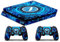 Skin kompatibel mit PS4 Slim – limited edition DECAL COVER AUFKLEBER Slim BUND (Neapoli Bluwave)