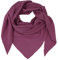 Gloop Damen XXL Strick Dreieck Halstuch Baumwolle Dreieckstuch Musselin Schal Ohne Kratze an Haut Made in Italy (Lilarot)