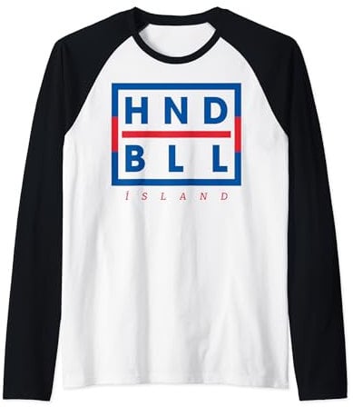 Island Fan Trikot - HNDBLL Handballer Geschenk Raglan