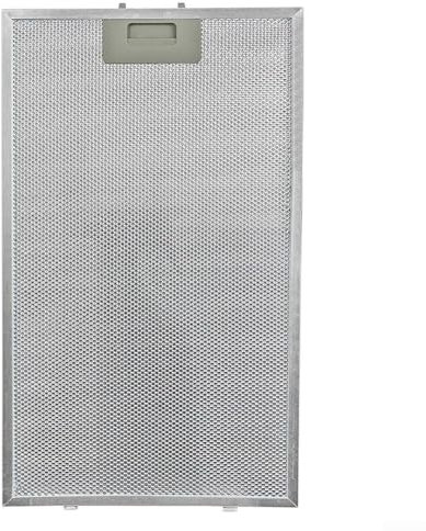 Filtro de grasa de malla metálica, filtro de grasa de metal de campana extractora de acero inoxidable, extractor de campana extractora para HOWDENS LAMONA 46 x 26 cm (1)