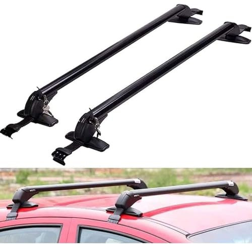 WSCDMCC Auto Dachträger für Opel Astra K 2015 2016 2017 2018 2019 2020, 2 Stück Aluminium Dachgepäckträger Querträger Transport Zubehör