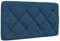 vidaXL Kopfteil-Kissen Blau 80 cm Stoff, Kopfteilkissen, Kopfkissen, Lesekissen, Kopfteilpolster, Rückenkissen, Kissen-Kopfteil, Kopfteil Polster