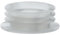 Hulthor Internal Flush Cone for Toilet Cistern – Clear Rubber Seal for Flush Pipe and WC Cistern Connection – Universal Fit Toilet Cistern Seal Washer for 1½” Pipes